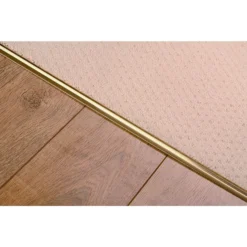 Vitrex Cover Strip - Carpet To Ceramic - Gold - 0.9m -Flooring Shop 12807415 3904833219698556