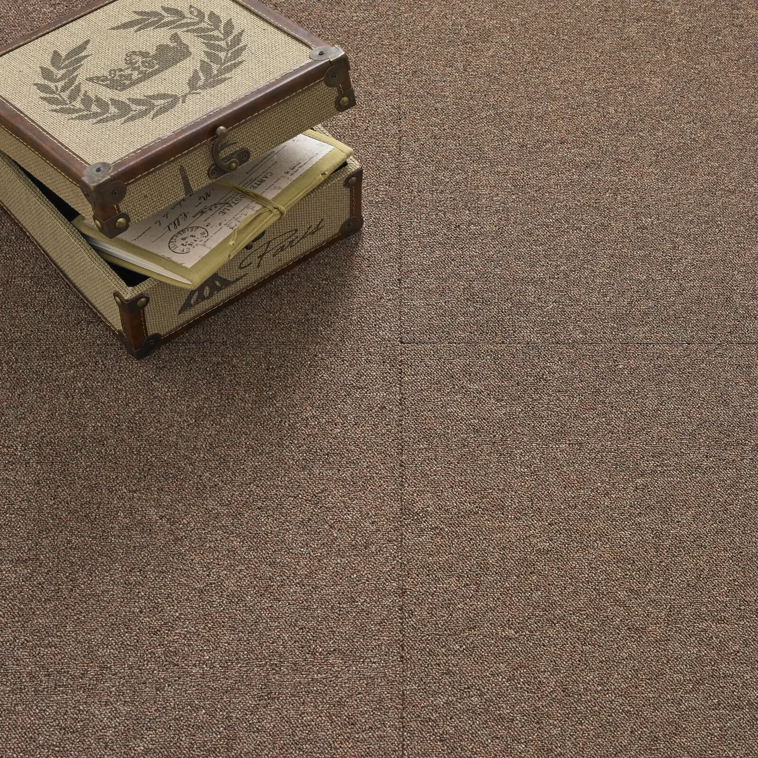 Vitrex Value Carpet Tile 500 X500mm - Brown 1 Vitrex Value Carpet Tile 500 X500mm - Brown