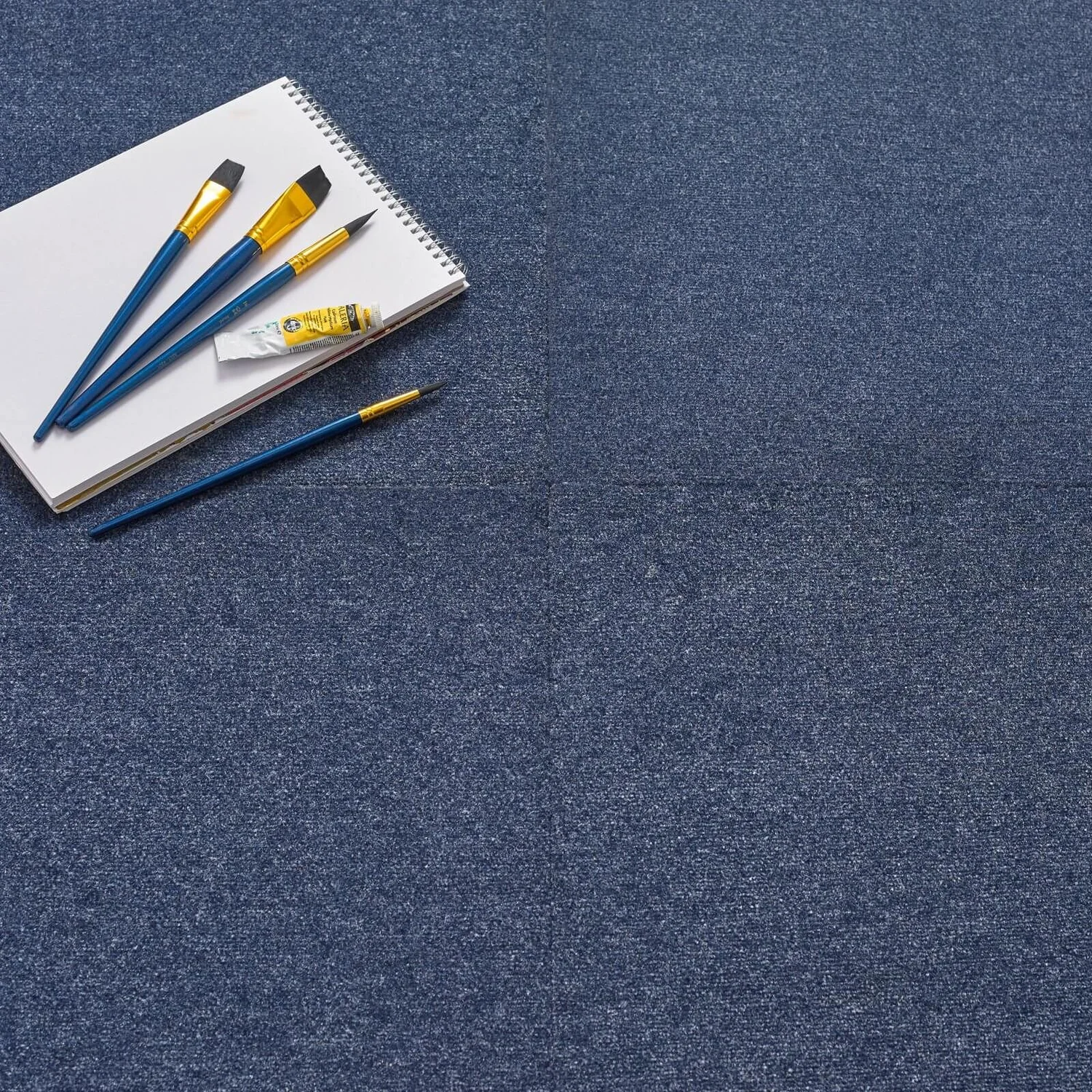 Vitrex Premium Carpet Tile 500 X500mm - Blue 1 Vitrex Premium Carpet Tile 500 X500mm - Blue