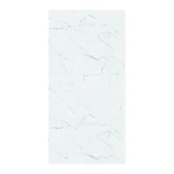 Plancs White Marble Self-Adhesive Vinyl Floor Tile - 5pc Pack Covers 0.93sqm -Flooring Shop 12968592 1764930927398489