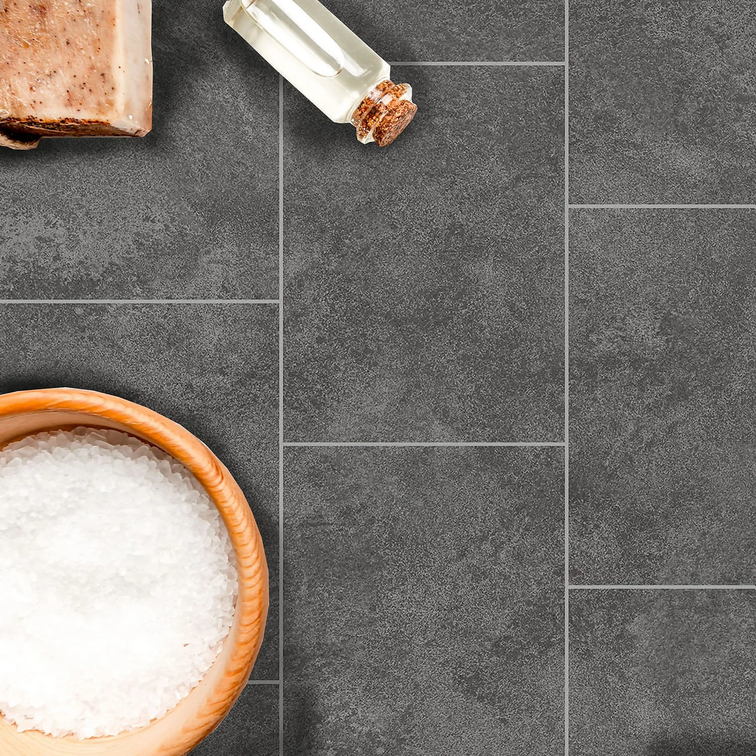 None Nicole Slate Vinyl Sheet Flooring - 3x2m Roll 1 None Nicole Slate Vinyl Sheet Flooring - 3x2m Roll