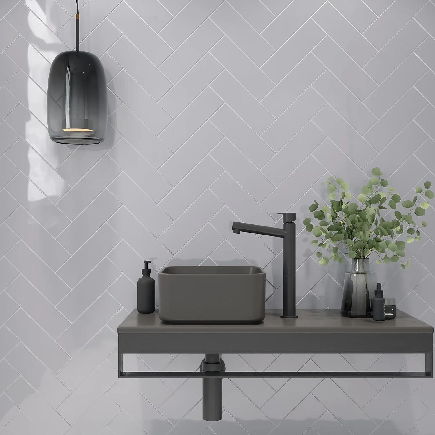 None Camden Grey Ceramic Wall Tile 100 X 300mm 1 None Camden Grey Ceramic Wall Tile 100 X 300mm