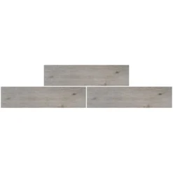 House Of Wall Tiles Wood Effect Grey Oak Porcelain Floor Tile 600x150mm - 0.99sqm Pack -Flooring Shop 13220577 1134916352392358