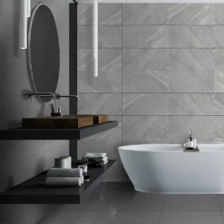 Extreme Grey Porcelain Wall & Floor Tiles - 295 X 600mm - 0.9sqm Pack -Flooring Shop 13220579 9984916345616189