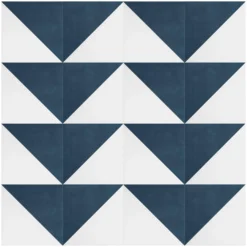 House Beautiful Cube Denim Porcelain Wall & Floor Tile 200 X 200mm - 0.52sqm Pack -Flooring Shop 13220590 8964924671357078