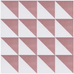 House Beautiful Cube Blush Porcelain Wall & Floor Tile 200 X 200mm - 0.52sqm Pack -Flooring Shop 13220593 1404915382670840