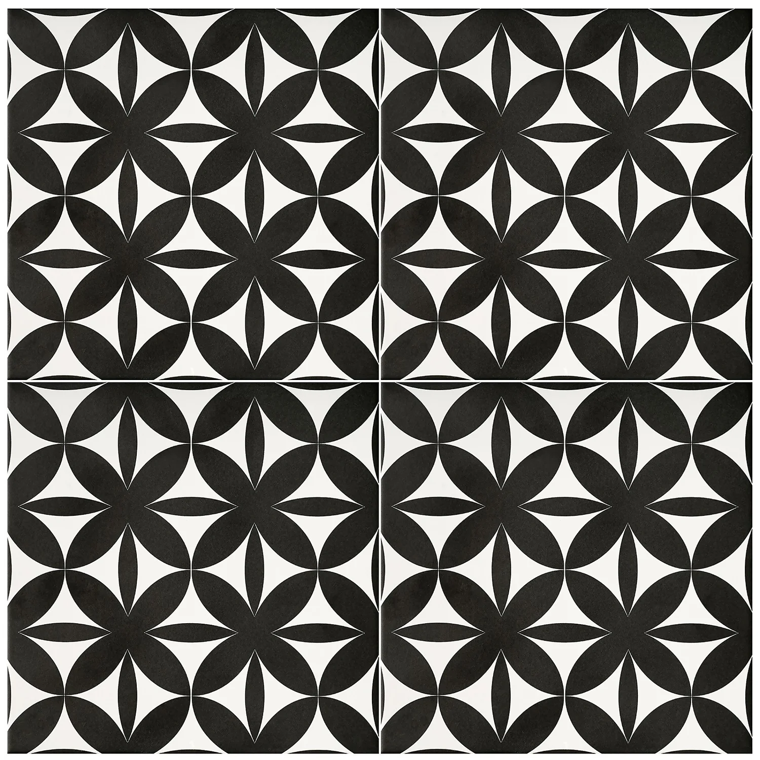 Fiore Eclipse Grey Porcelain Wall & Floor Tile 200 X 200mm - 0.52sqm Pack 3 Fiore Eclipse Grey Porcelain Wall & Floor Tile 200 X 200mm - 0.52sqm Pack - Image 3