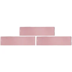 Country Living Artisan Peony Blush Ceramic Wall Tile 75 X 300mm - 0.5sqm Pack -Flooring Shop 13433207 4664916417976498