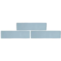 Country Living Artisan Blue Skies Ceramic Wall Tile 0.5sqm Pack - 300x75mm -Flooring Shop 13433212 1654916412868140