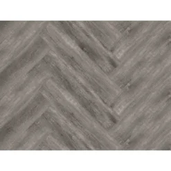Kraus Rigid Core Herringbone Luxury Vinyl Floor Tile - Brampton Grey -Flooring Shop 13733822 1865002464983973