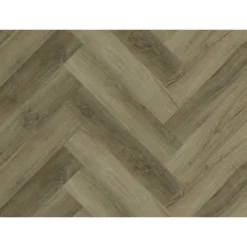 Kraus Herringbone Luxury Vinyl Floor Tile Sample - Odell Oak -Flooring Shop 13733831 2094957094602719