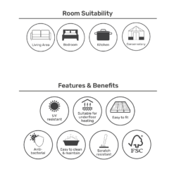 EGGER HOME Brown Berdal Oak 7mm Laminate Flooring -Flooring Shop 13999086 4525014868539896