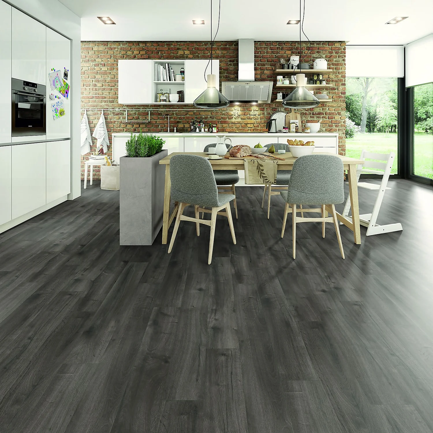 EGGER HOME Grey Loja Oak 8mm Laminate Flooring 1 EGGER HOME Grey Loja Oak 8mm Laminate Flooring