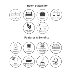 EGGER HOME Brown Perganti Walnut 8mm Aqua+ Laminate Flooring -Flooring Shop 13999105 2095014868716668