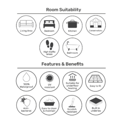 None Rigid Core Luxury Vinyl Flooring - Natural Oak Effect -Flooring Shop 14005585 1565014868780973